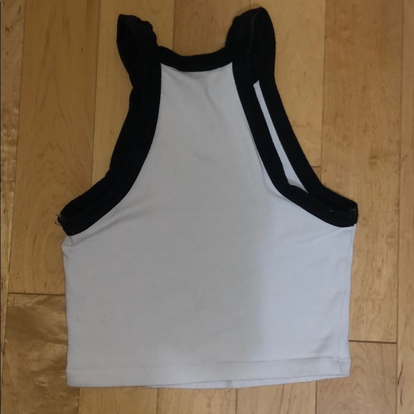 White forever 21 halter tank - Picture 2 of 3